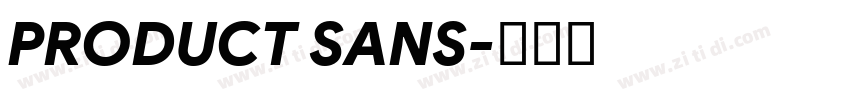 PRODUCT SANS字体转换